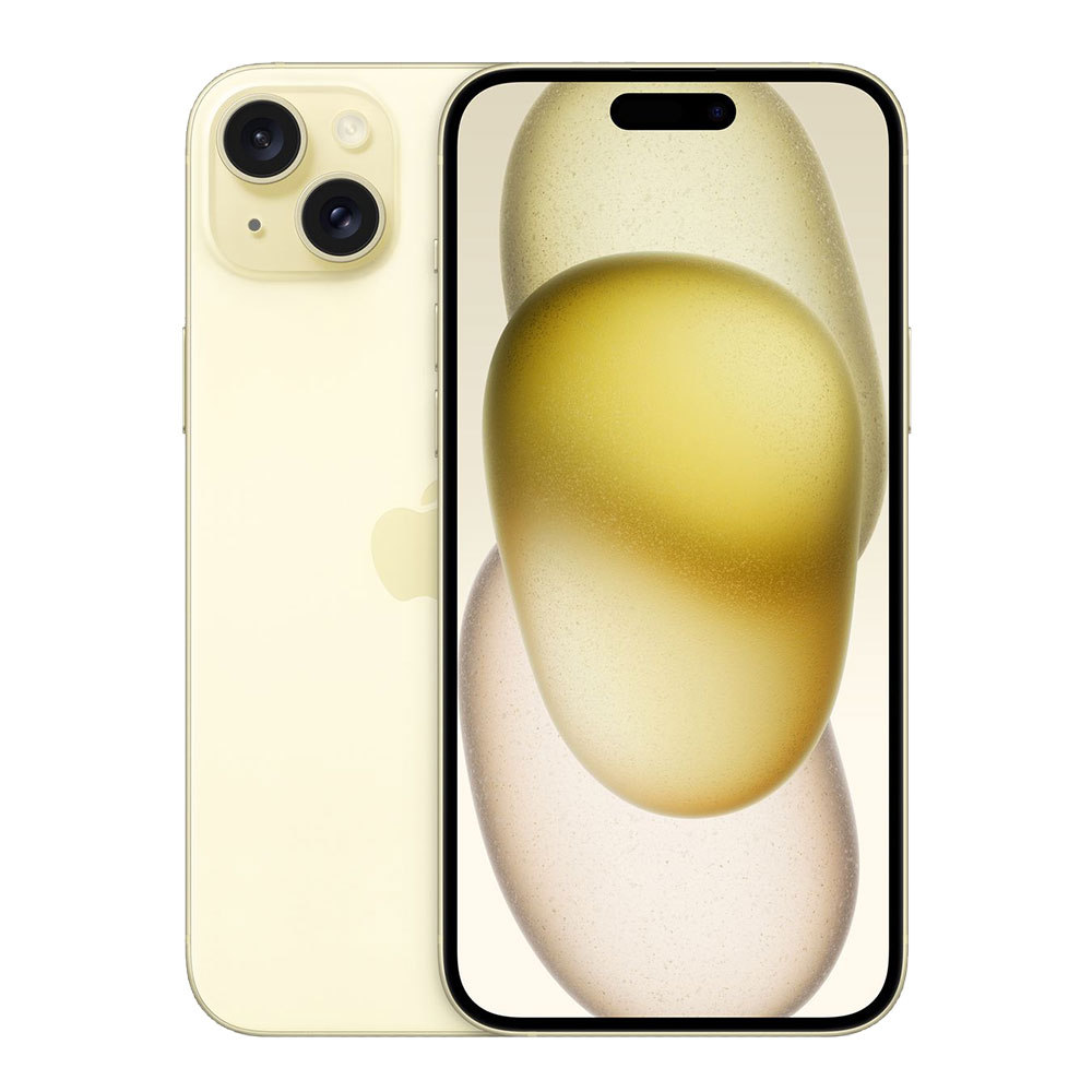 Apple iPhone 15 Plus 256 Гб, жёлтый (EU)