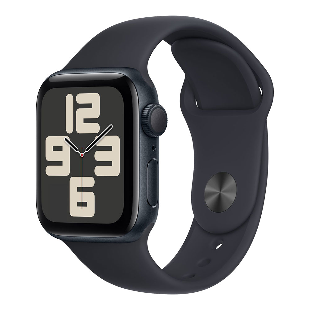 Apple Watch SE 2023, 40 мм, тёмная ночь M/L