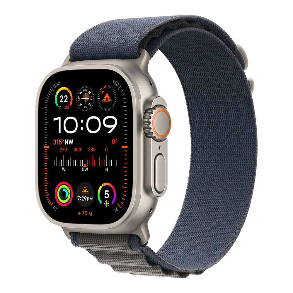 Apple Watch Ultra 2, ремешок Alpine синий M
