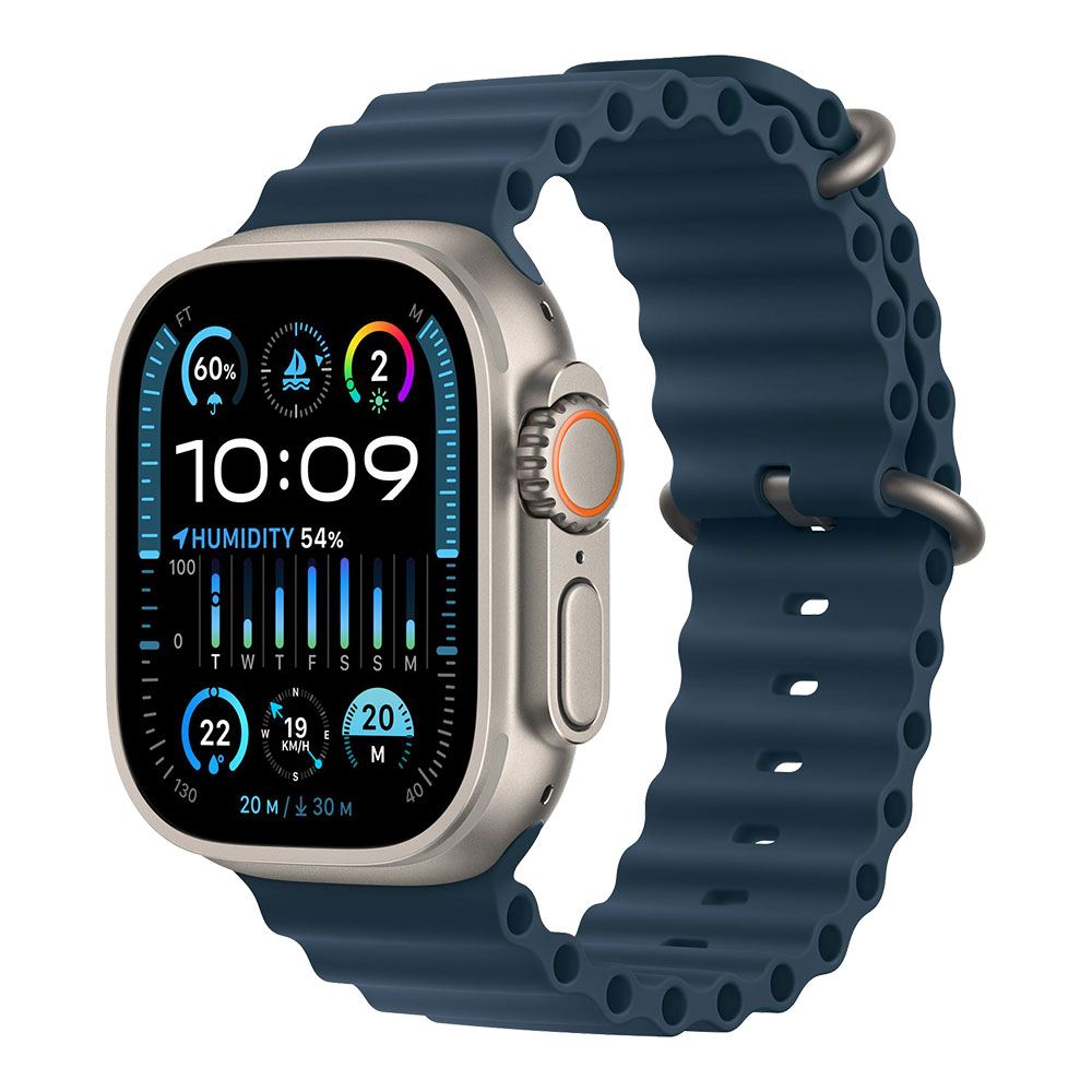 Apple Watch Ultra 2, ремешок Ocean синий